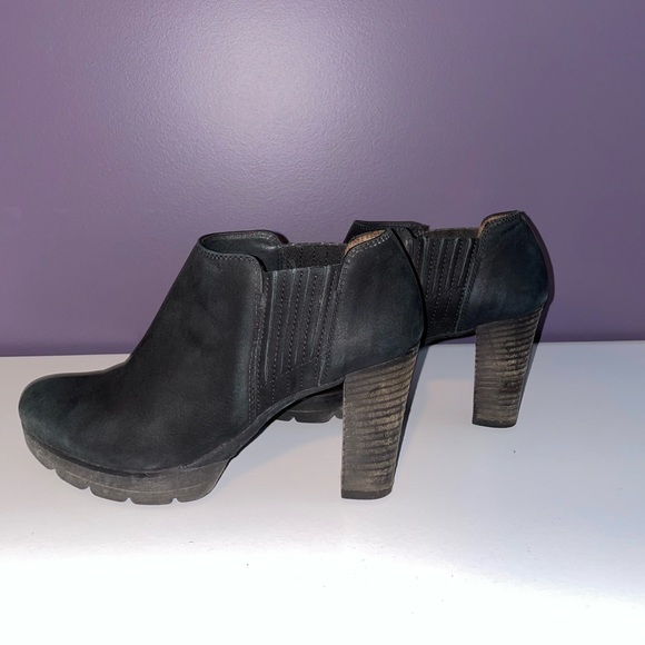 Paul Green Leather Booties - Picture 2 of 5